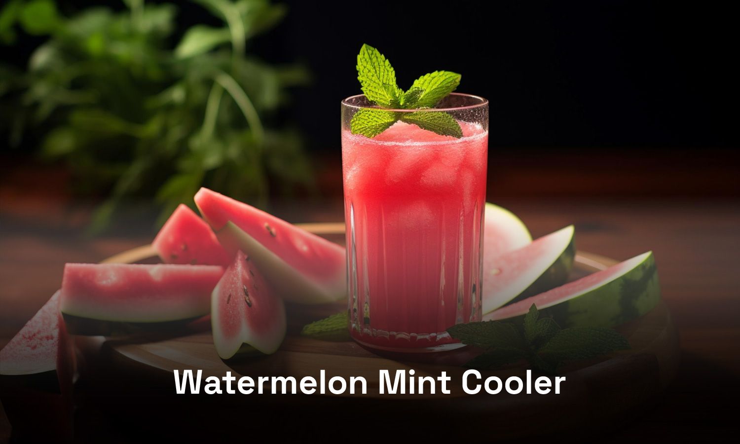 Valentine's Day Mocktail Recipes | Watermelon Mint Cooler