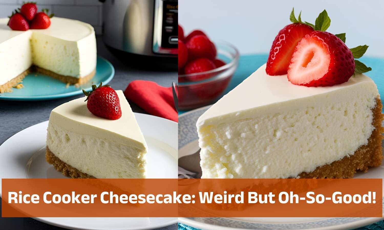 Rice Cooker Desserts | Rice Cooker Cheesecake: Weird But Tasty Desserts!
